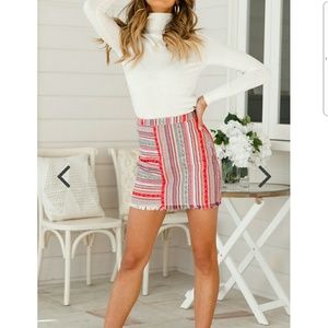 Mura La Rambla Skirt NWT size 8 Pink